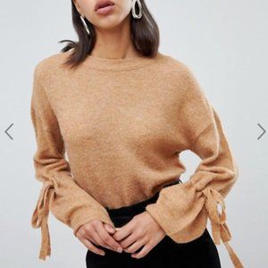ASOS "Vero Moda Tie Cuff Knitted Jumper"